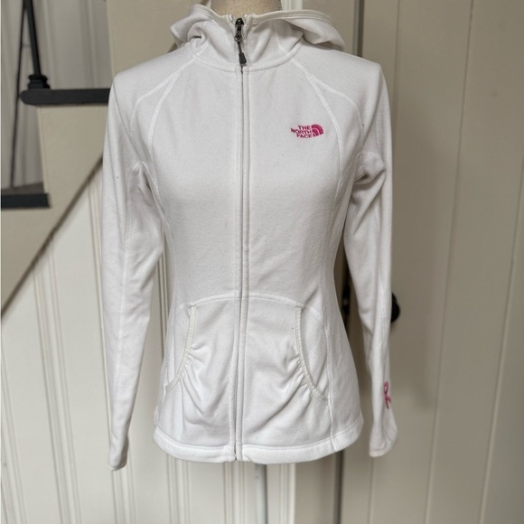 The North Face Tops - The North Face breast cancer awareness Fleece Jacket